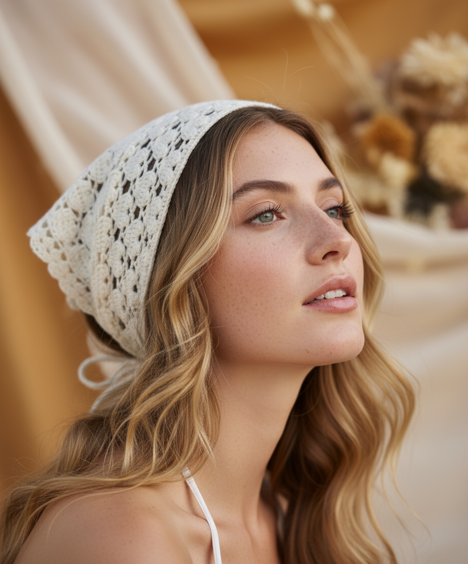 Handmade Crochet Bandana