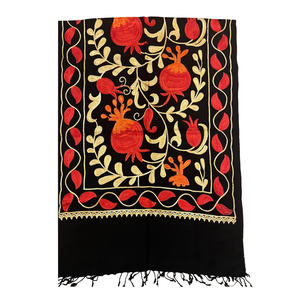 Pamuk İpek Etnik Şal