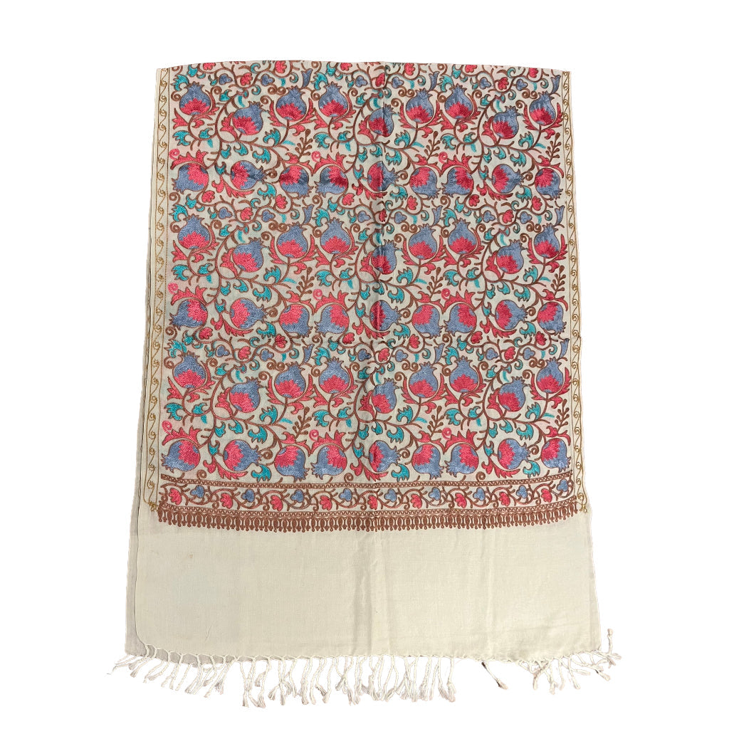 Pamuk İpek Etnik Şal