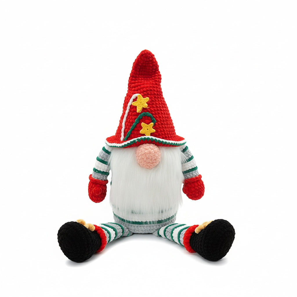 El Yapımı Noel Cücesi Bebek