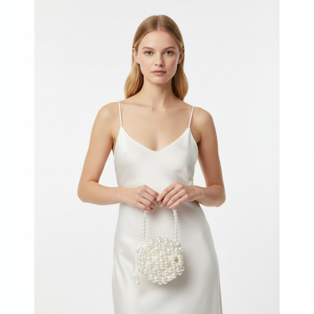 Handmade Small Pearl Bag