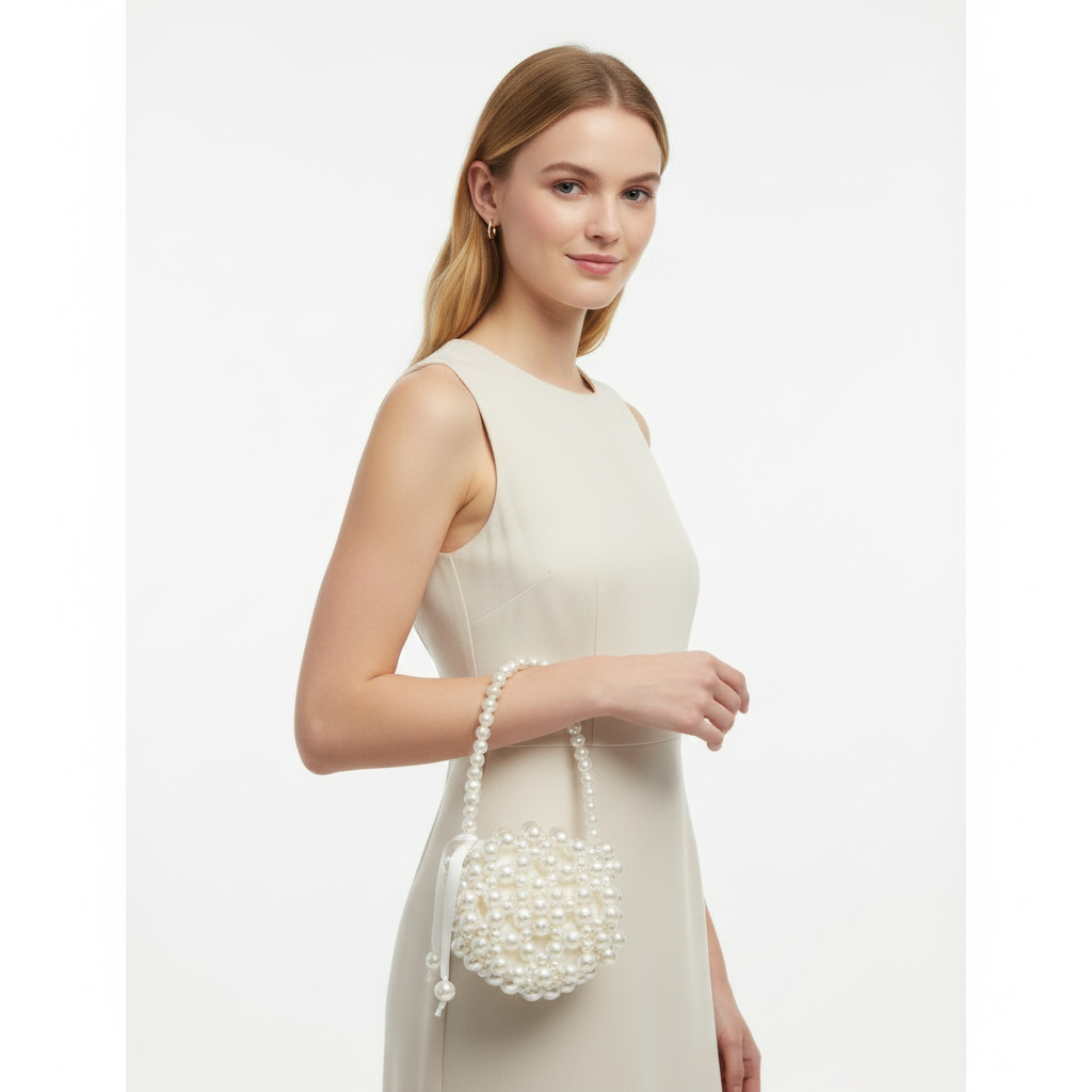 Handmade Small Pearl Bag