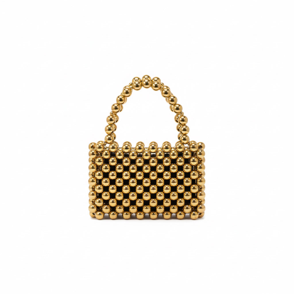 Handmade Beaded Mini Bag