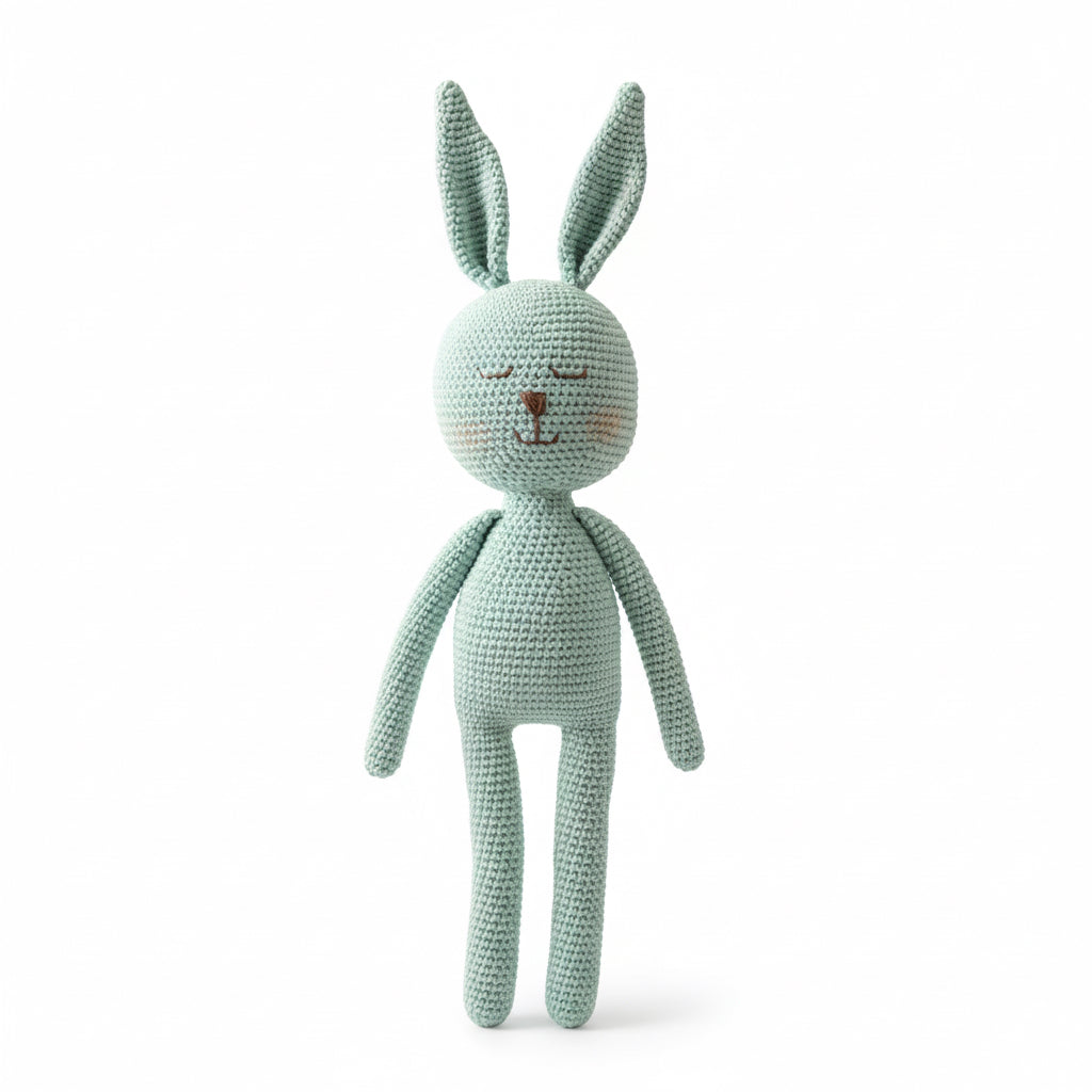 Handcrafted Amigurumi Bunny Toy