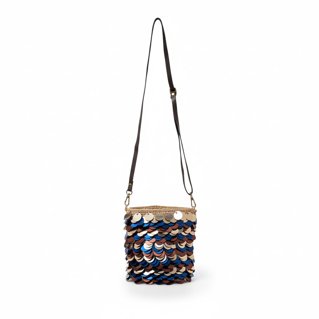 Sequin Crossbody Bag