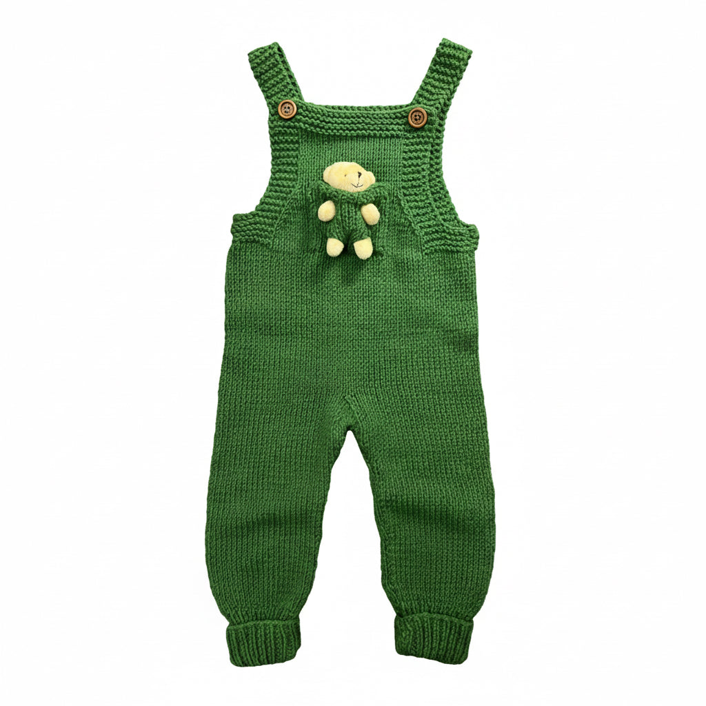 3-Piece Kids Set with Teddy Bear Pocket