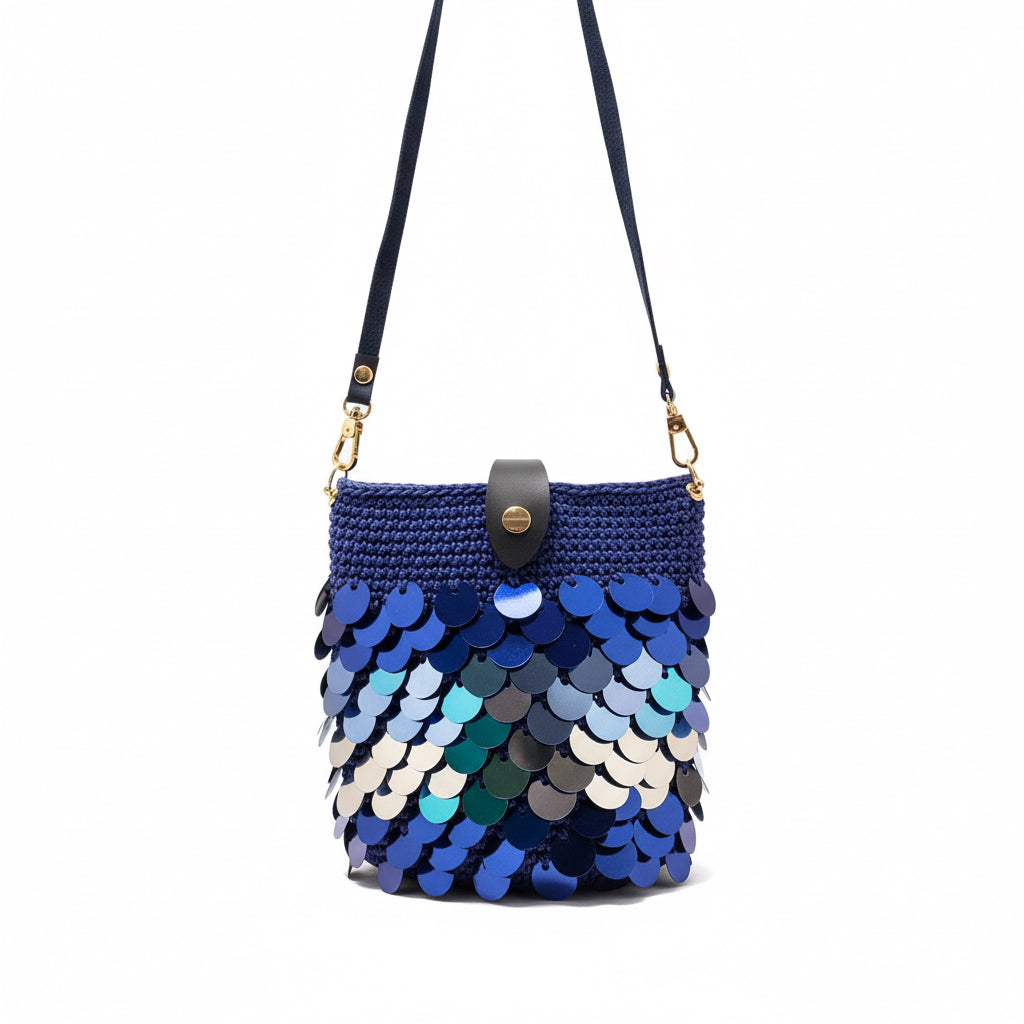 Handmade Sequin Shoulder Bag