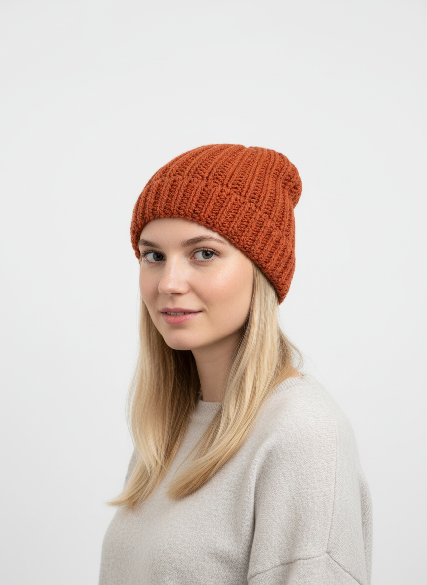 Handmade Cozy Knit Beanie