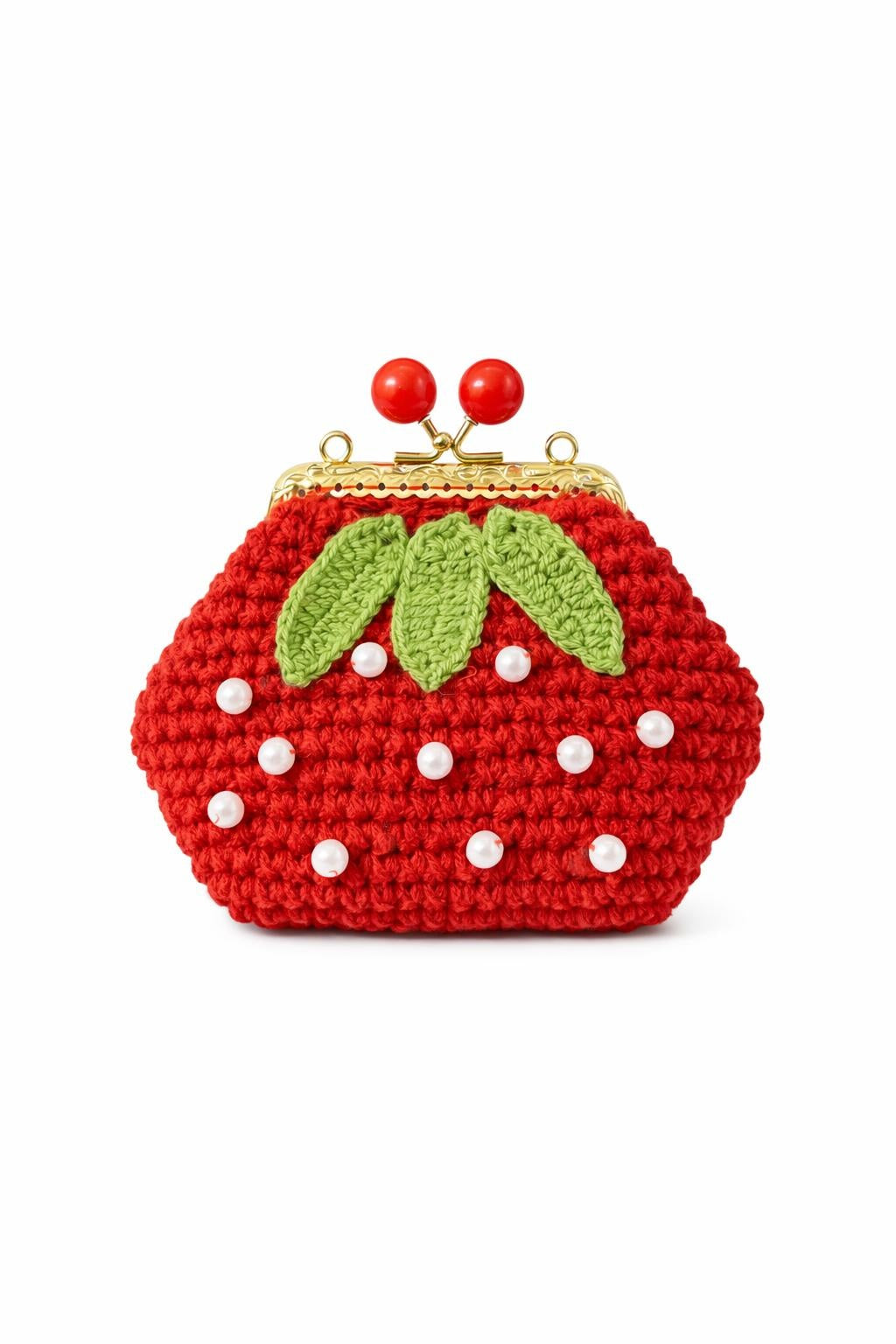 Handmade Strawberry Mini Bag