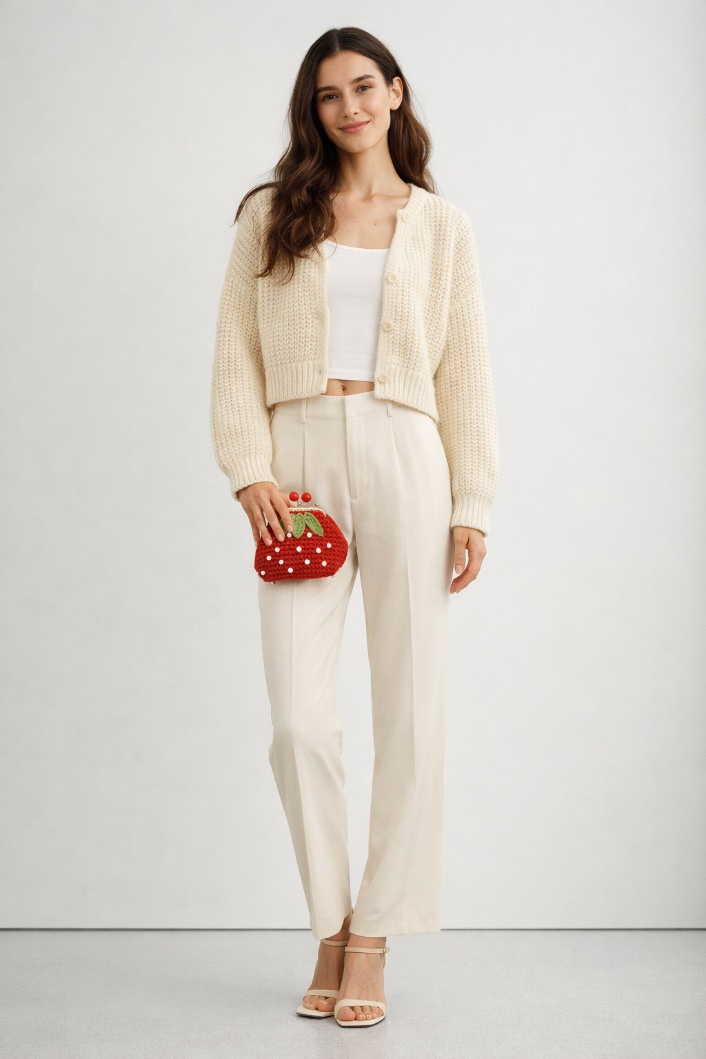 Handmade Strawberry Mini Bag