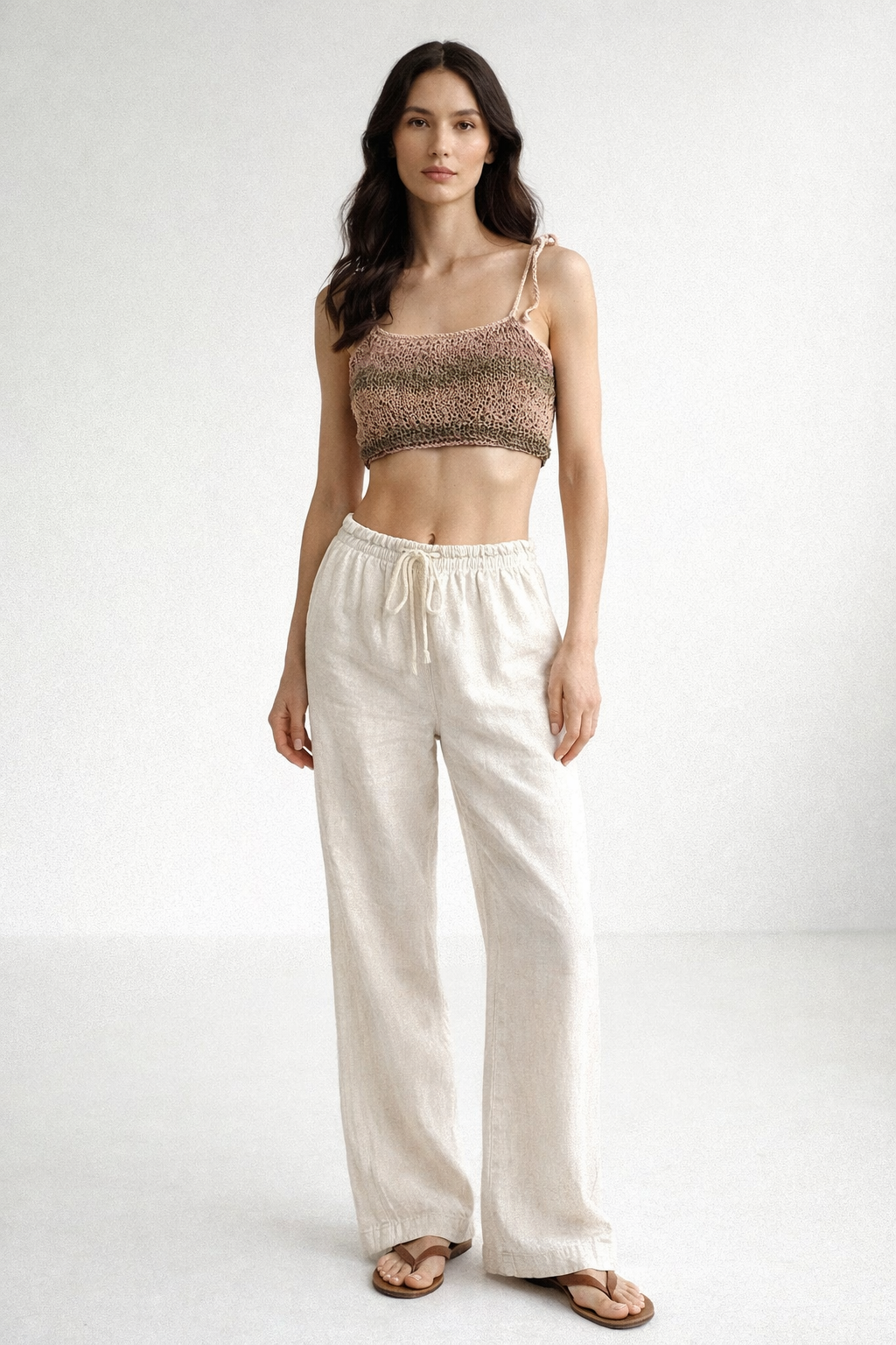 El Örgüsü Renk Geçişli Büstiyer